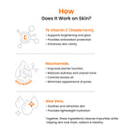 Vitamin C Face Wash (1%) — (Gentle, No Strip)