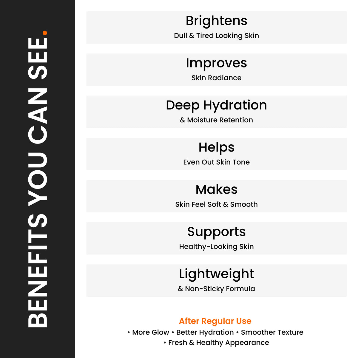 Vitamin C Face Serum (10%) — (Fades Dark Spots)