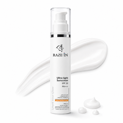 Ultra-Light Sunscreen SPF 50 PA+++ (Invisible Finish)