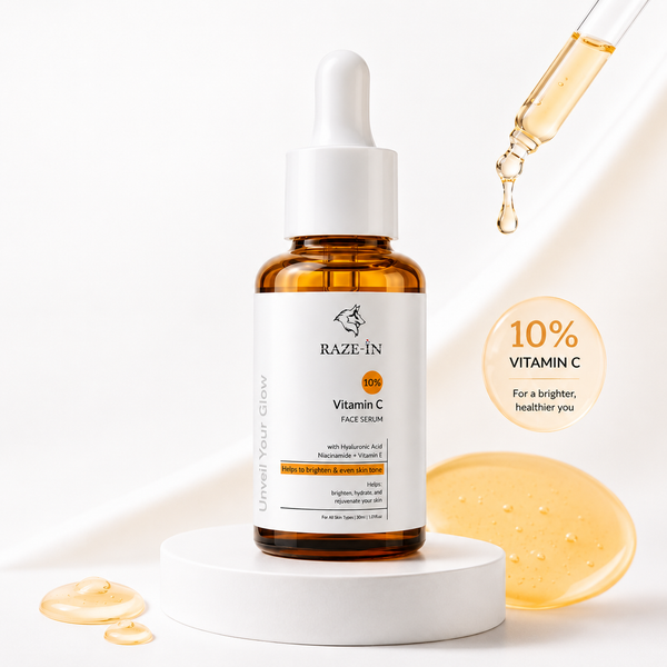 Vitamin C Face Serum (10%) — (Fades Dark Spots)